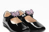 Lelli Kelly Luna Butterfly Girls Black Patent School Shoe