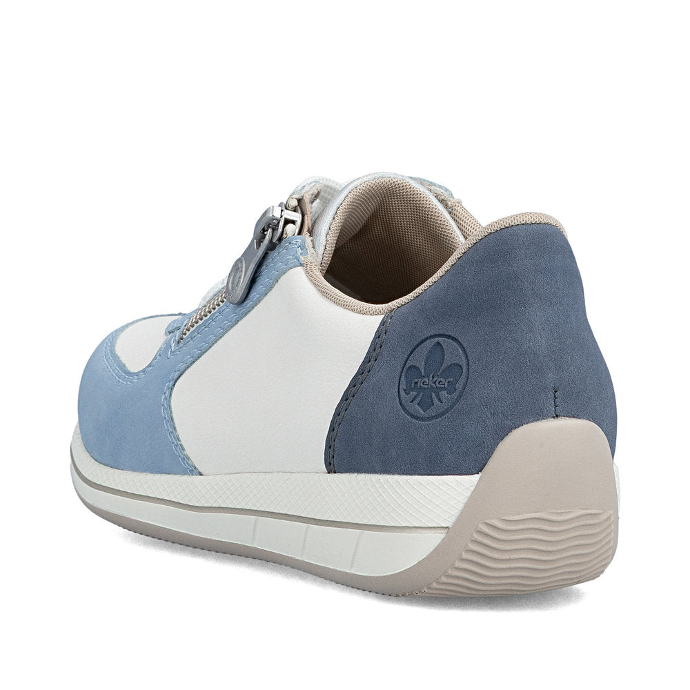 Rieker N111210 Womens Blue Combi Trainer