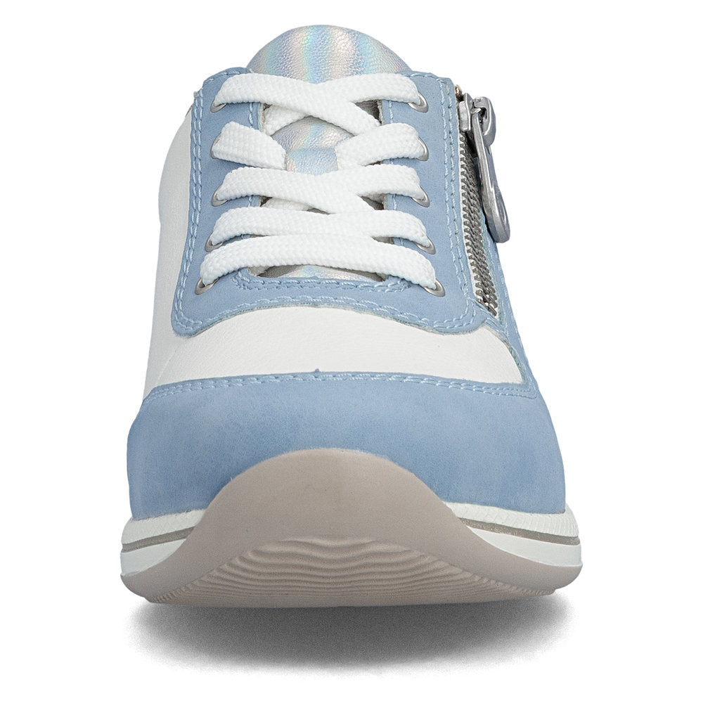 Rieker N111210 Womens Blue Combi Trainer