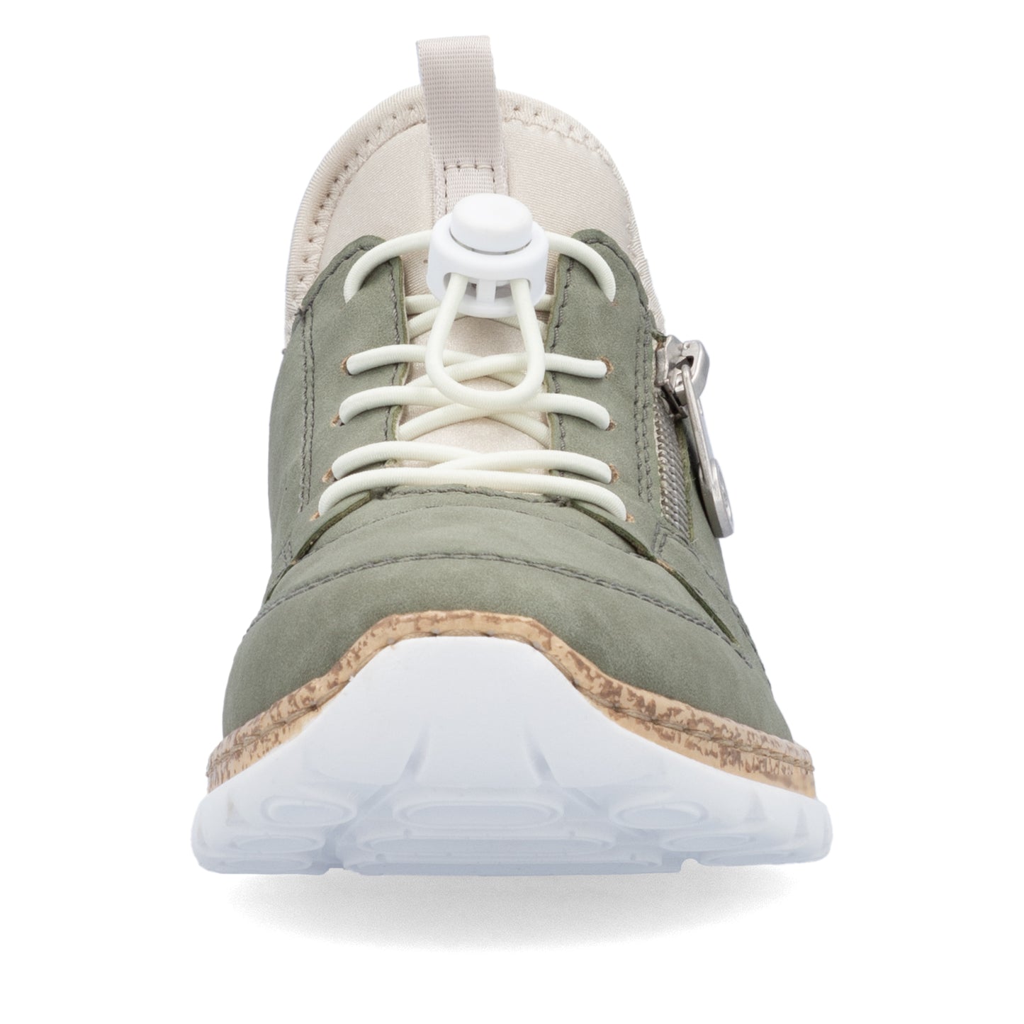 Rieker N42G052 Womens Sage Green Trainer