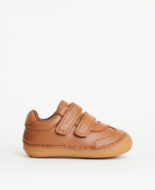 Prenta Rocket Infants Tan First Walker Trainer