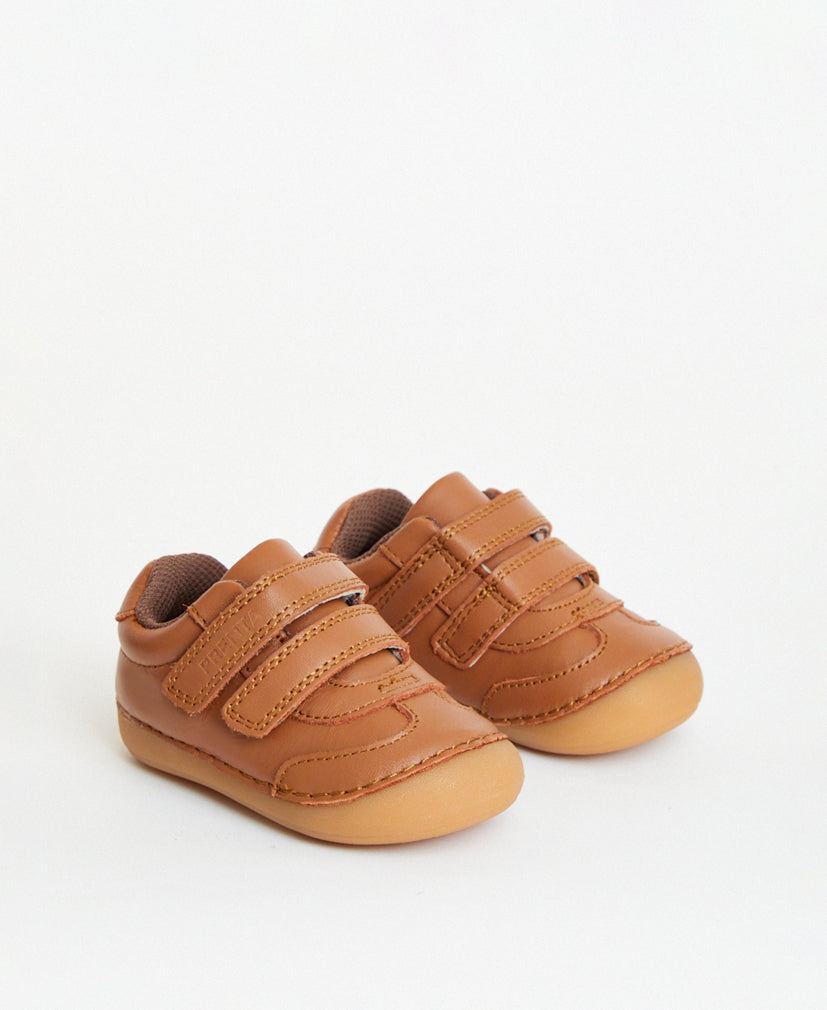 Prenta Rocket Infants Tan First Walker Trainer