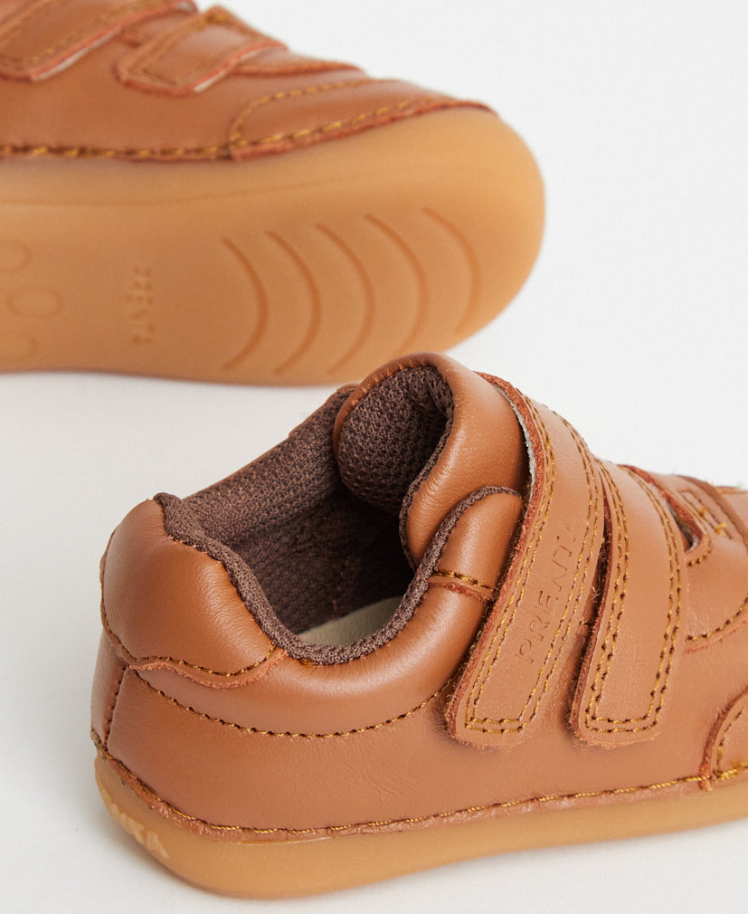 Prenta Rocket Infants Tan First Walker Trainer