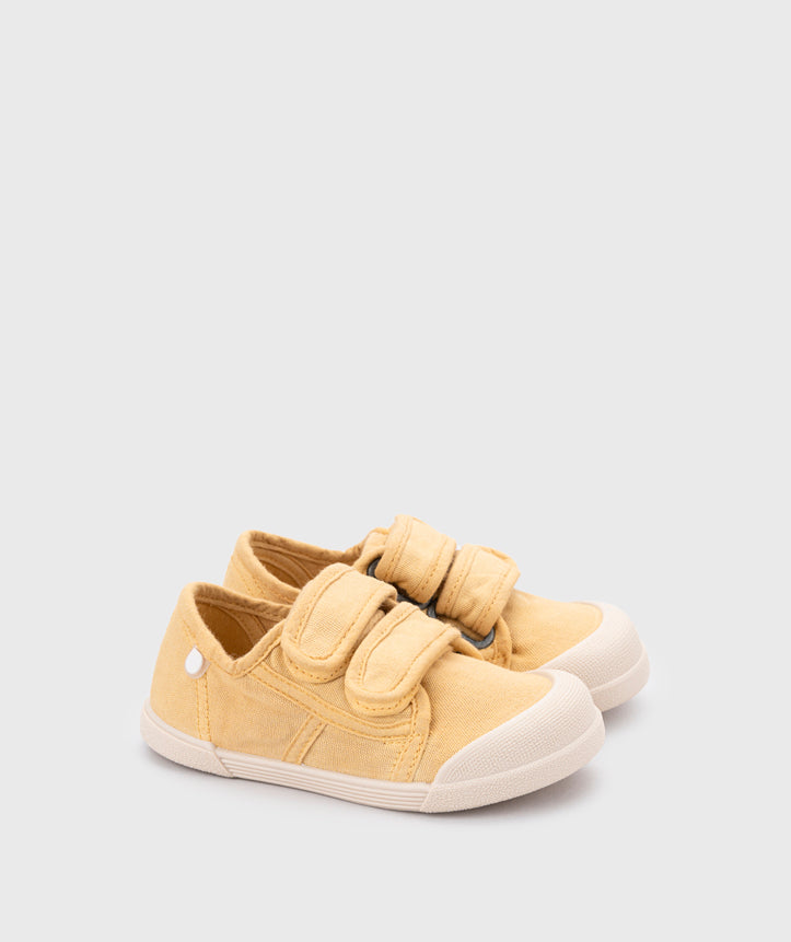 Igor Lona V Yellow Canvas Barefoot Shoe