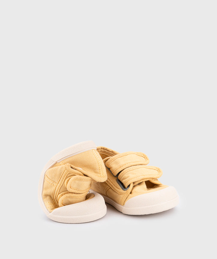 Igor Lona V Yellow Canvas Barefoot Shoe