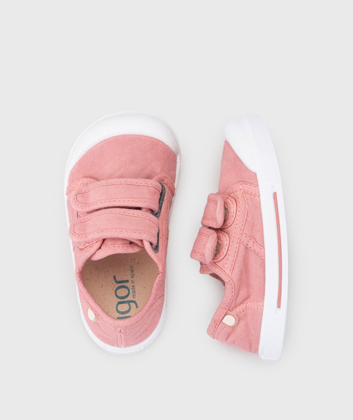 Igor Canvas V Rosa Canvas Barefoot Shoe