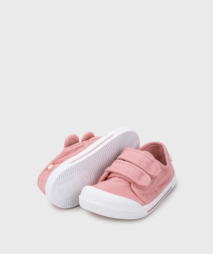 Igor Canvas V Rosa Canvas Barefoot Shoe