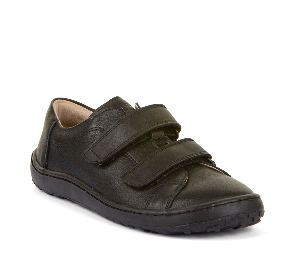 Froddo Alex Boys Black Barefoot School Shoe