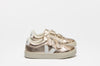 Veja Esplar Riptape Girls Platine Metallic Trainer