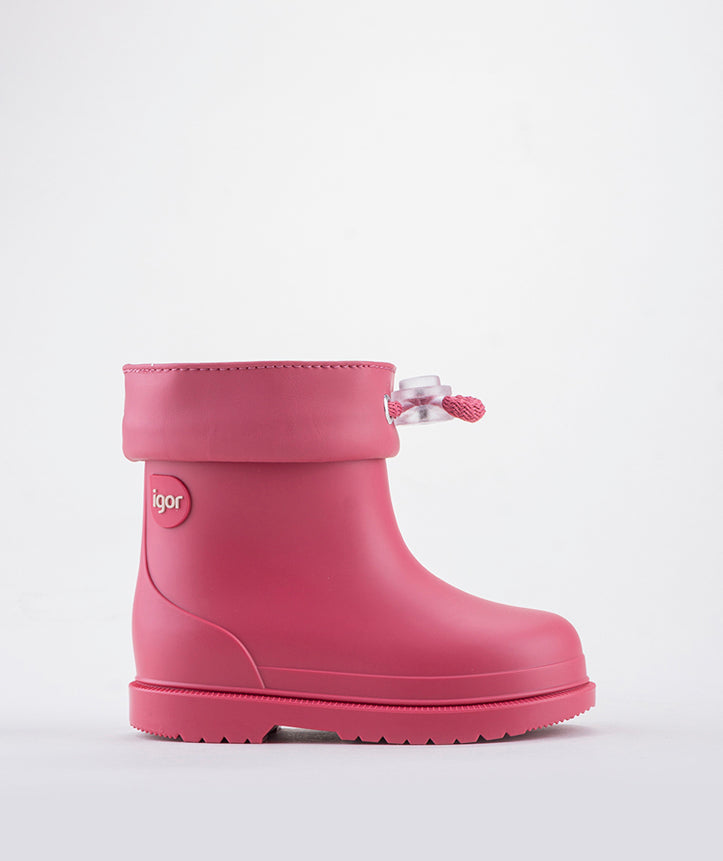 Igor Bimbi Toggle Toddler Pink Welly Boot