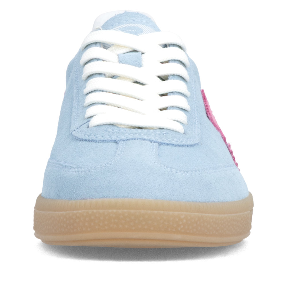 Rieker Sport W220010 Womens Blue Pink Trainer