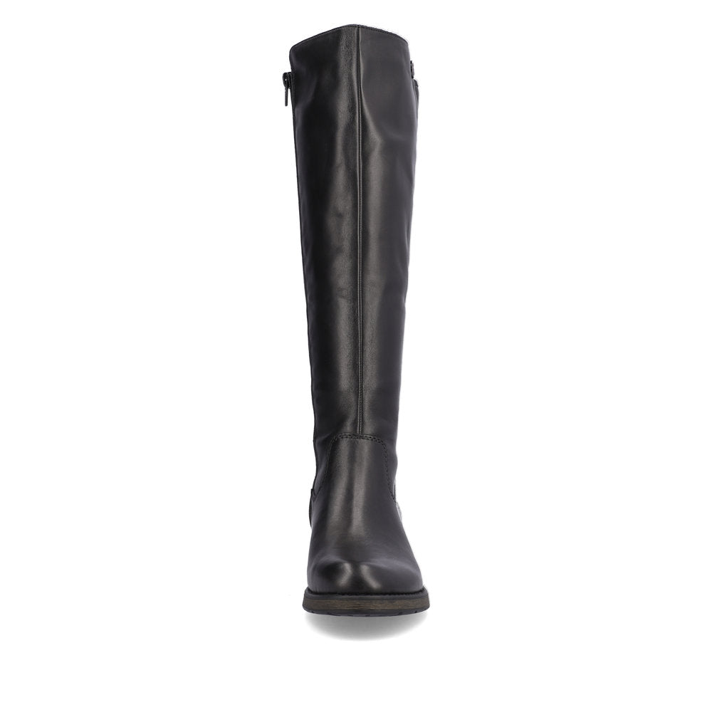 Rieker Z959101 Womens Black Tall Boot