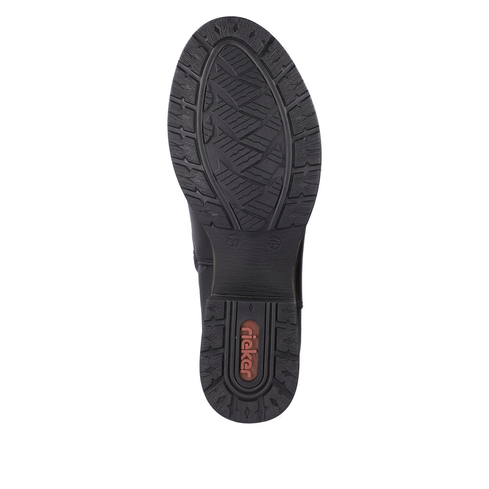 Rieker Z959101 Womens Black Tall Boot
