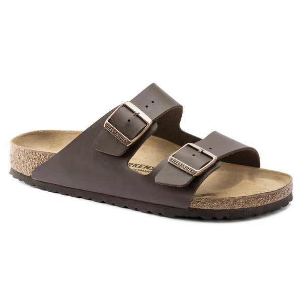 Birkenstock Arizona Dark Brown Narrow Footbed Sandal