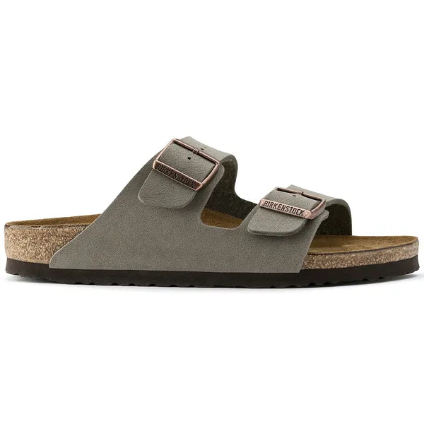 Birkenstock Arizona Narrow Footbed Womens Stone Sandal
