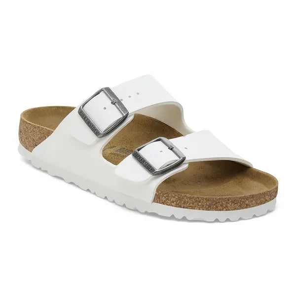 Birkenstock Arizona Narrow Footbed Womens White Sandal
