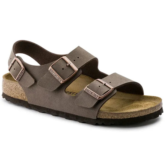 Birkenstock Milano Womens Mocca Narrow Footbed Sandal