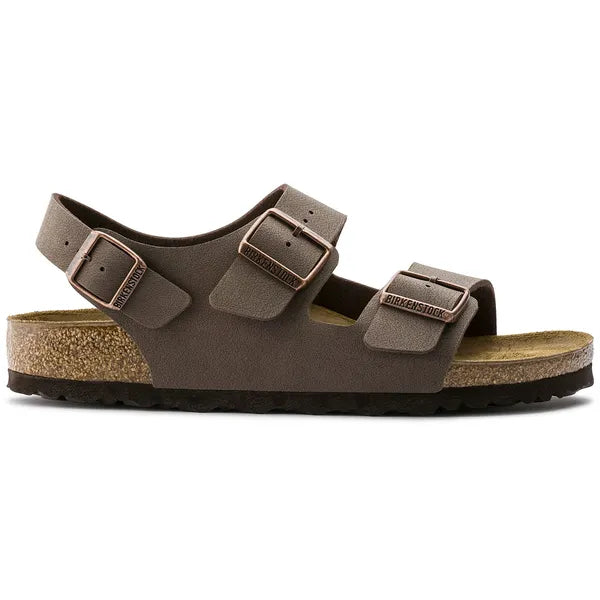 Birkenstock Milano Womens Mocca Narrow Footbed Sandal