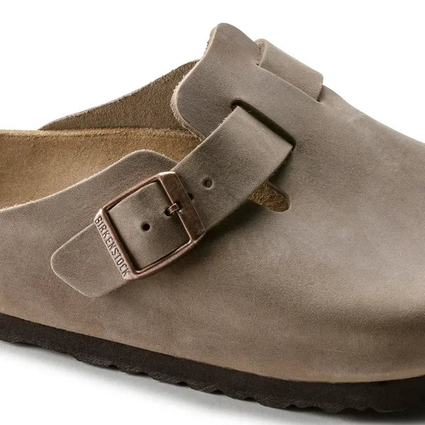 Birkenstock Boston Womens Tabacco Clog Shoe