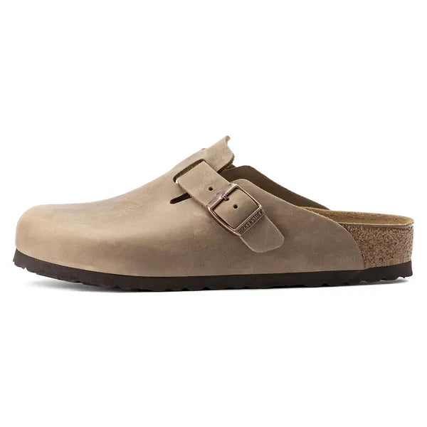 Birkenstock Boston Womens Tabacco Clog Shoe