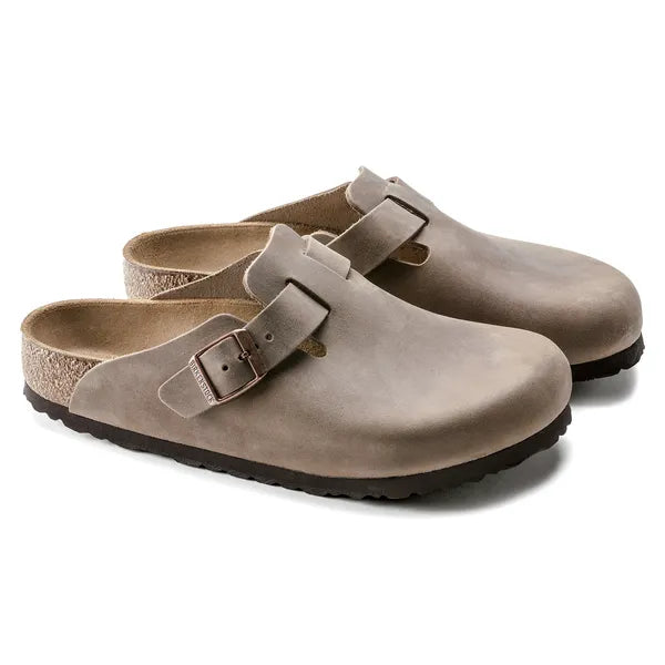 Birkenstock Boston Womens Tabacco Clog Shoe