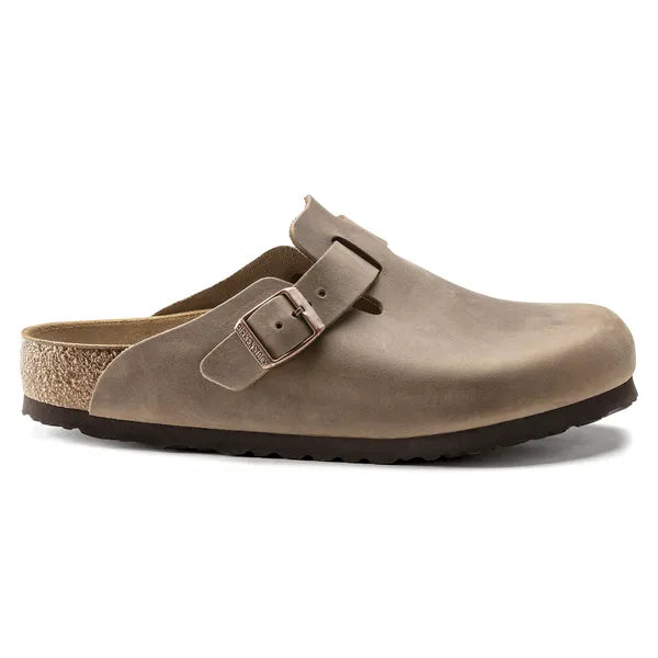Birkenstock Boston Womens Tabacco Clog Shoe