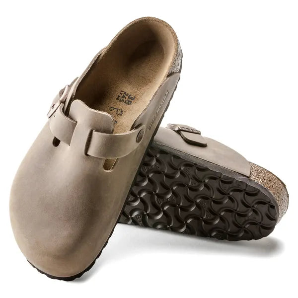 Birkenstock Boston Womens Tabacco Clog Shoe