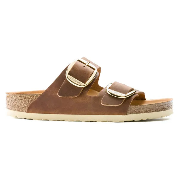 Birkenstock Arizona Big Buckle Womens Cognac Sandal
