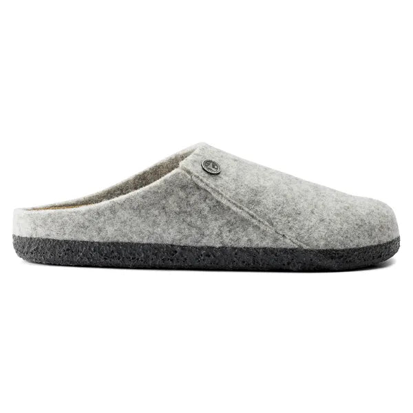 Birkenstock Zermatt Womens Light Grey Mule Slipper