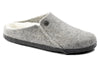 Birkenstock Zermatt Womens Light Grey Shearling Mule Slipper