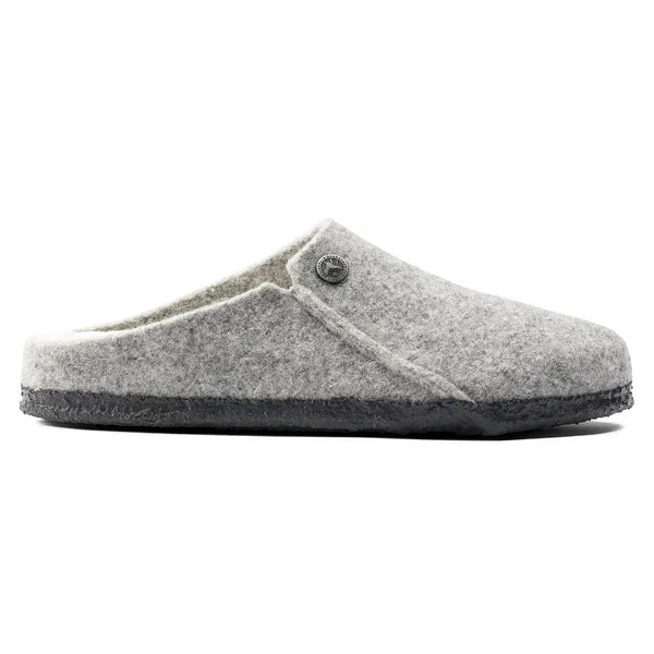Birkenstock Zermatt Womens Light Grey Shearling Mule Slipper