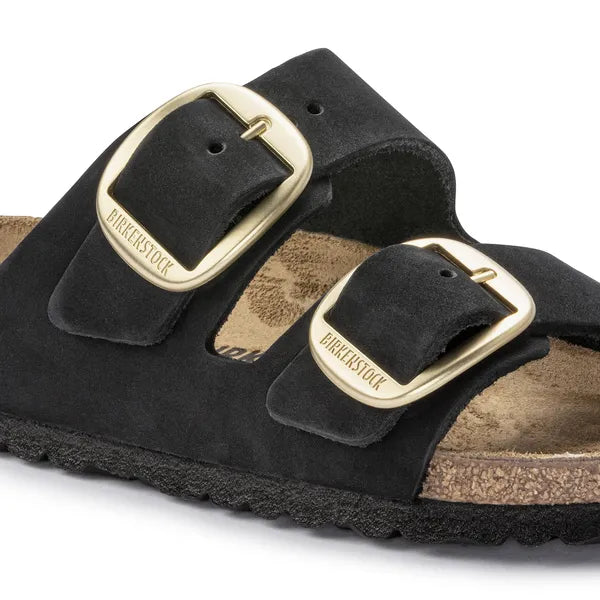 Birkenstock Arizona Big Buckle Womens Black Sandal