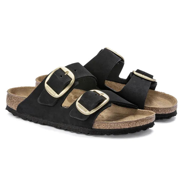 Birkenstock Arizona Big Buckle Womens Black Sandal