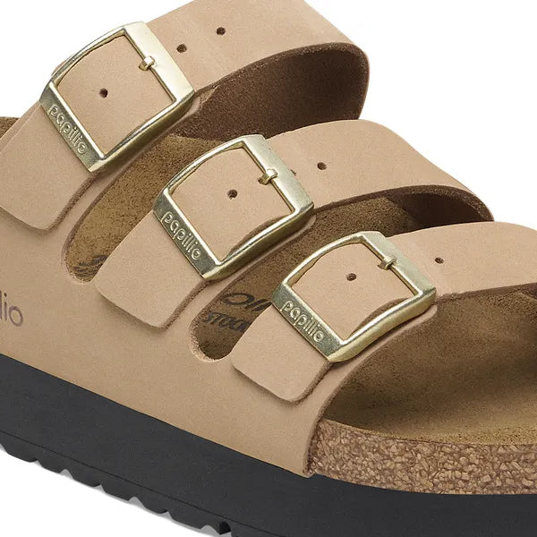 Birkenstock Florida Platform Womens Sandcastle Sandal