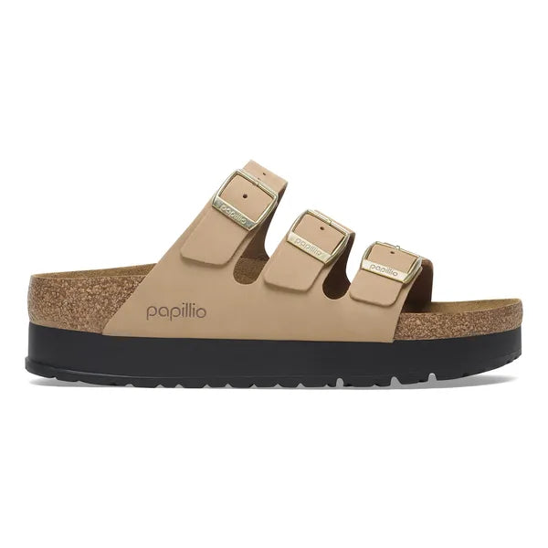 Birkenstock Florida Platform Womens Sandcastle Sandal