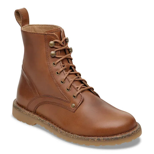Birkenstock Bryson Lace Womens Cognac Ankle Boot