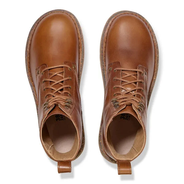 Birkenstock Bryson Lace Womens Cognac Ankle Boot