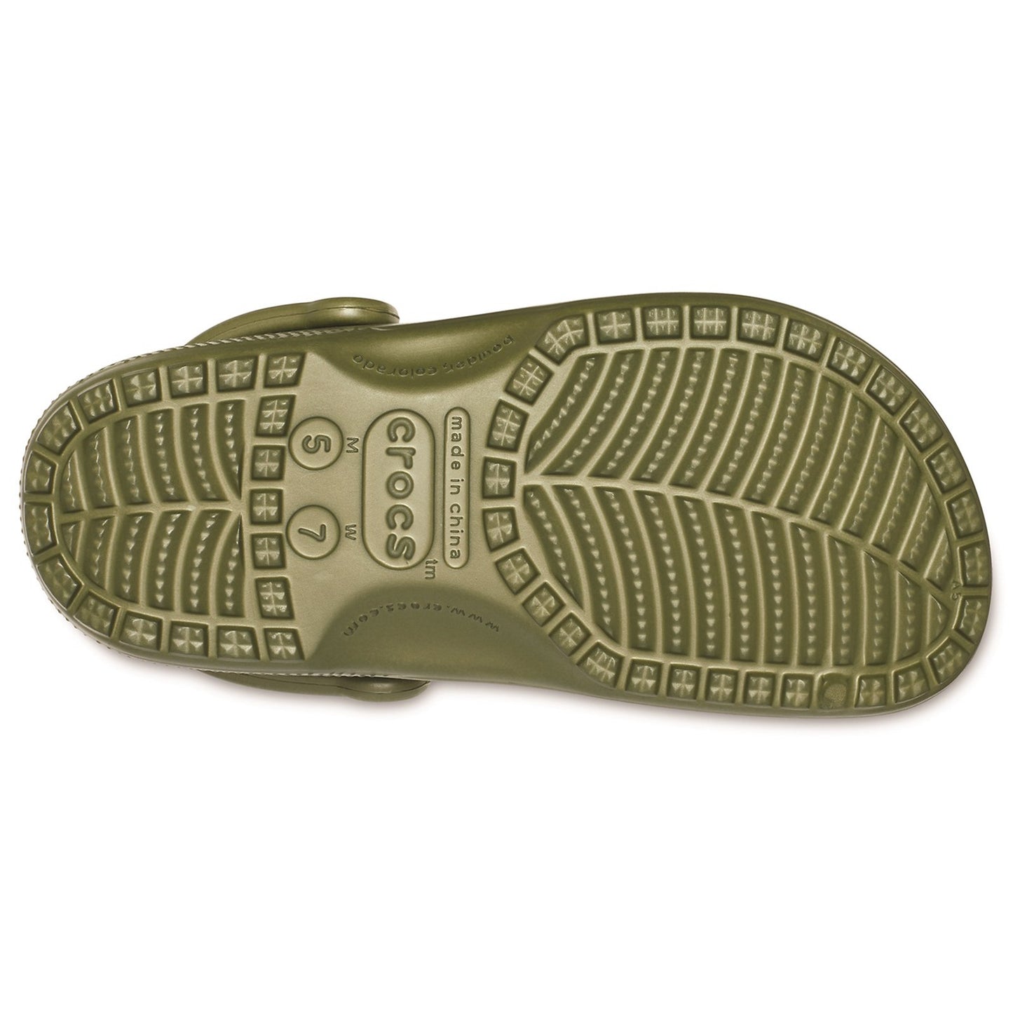 Crocs Classic Clog Womens Army Green Clog