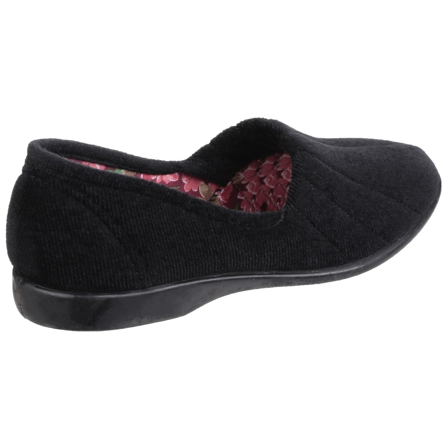 GBS Audrey Womens Black Slipper