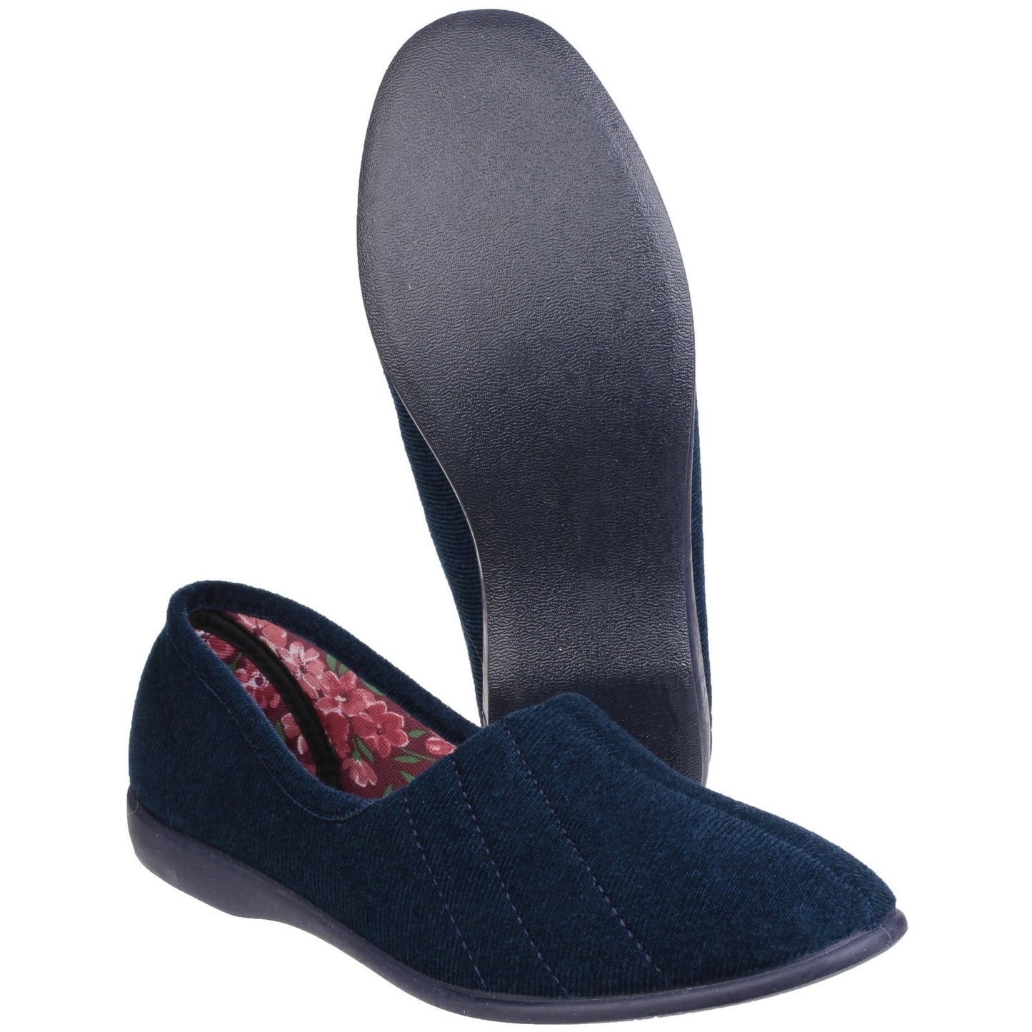 GBS Audrey Womens Navy Slipper
