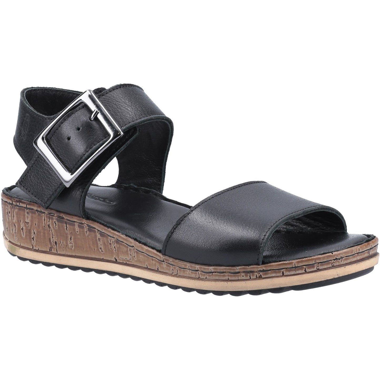 Hush Puppies Ellie Womens Black Sandals