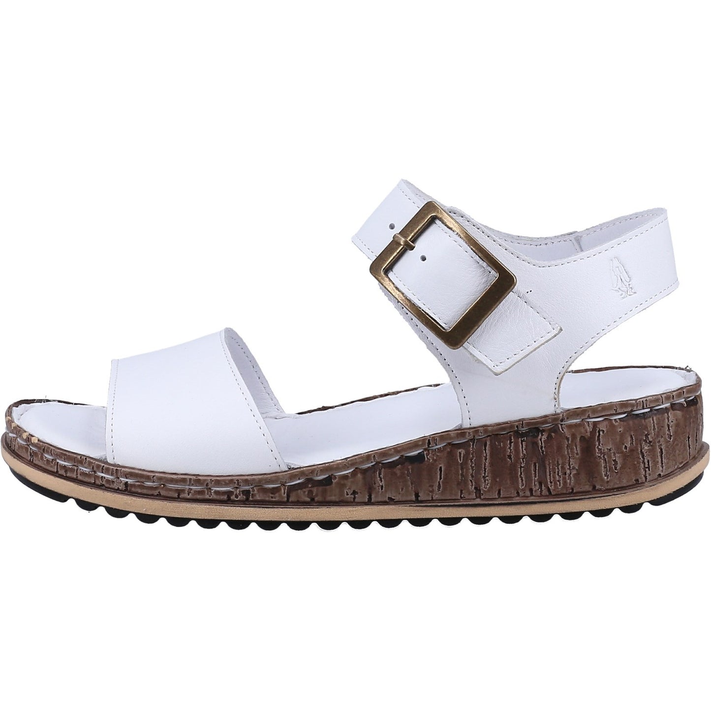 Hush Puppies Ellie Womens White Sandals