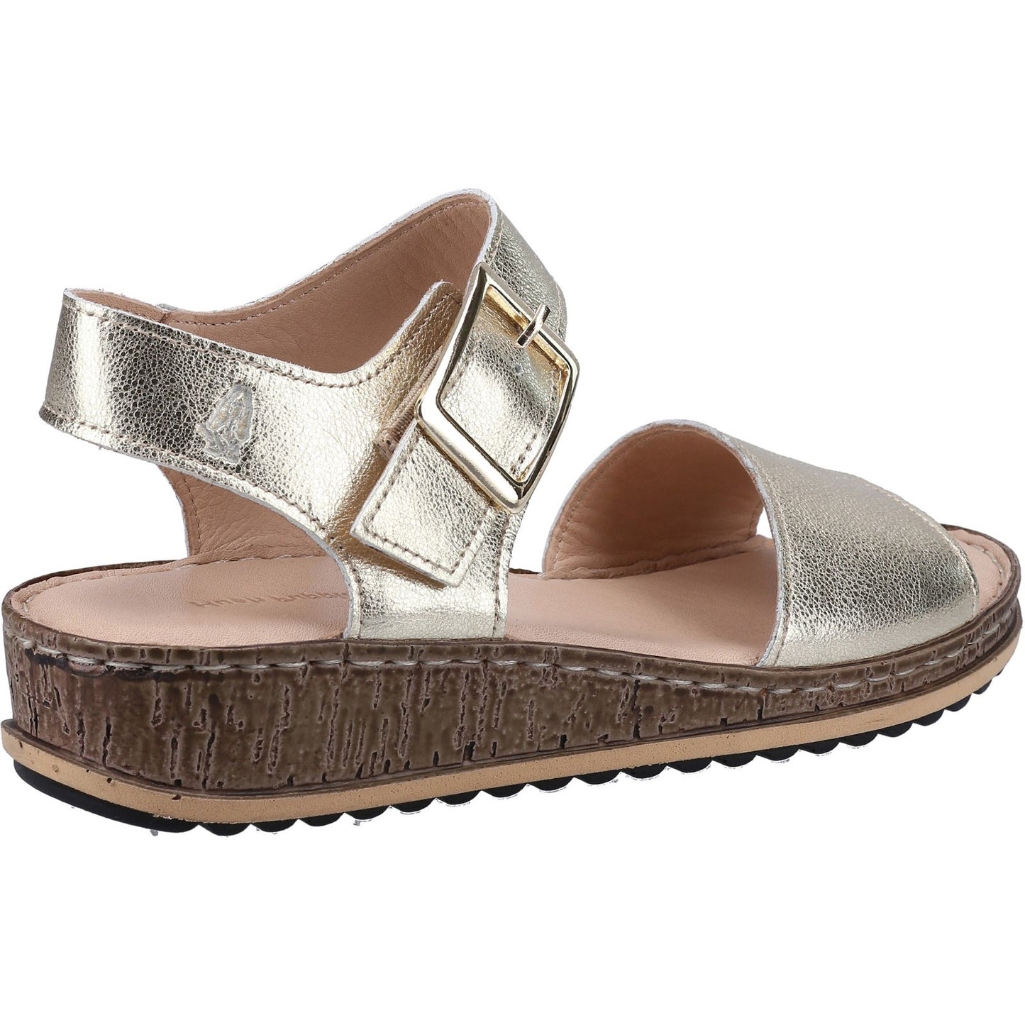 Hush Puppies Ellie Womens Gold Sandals
