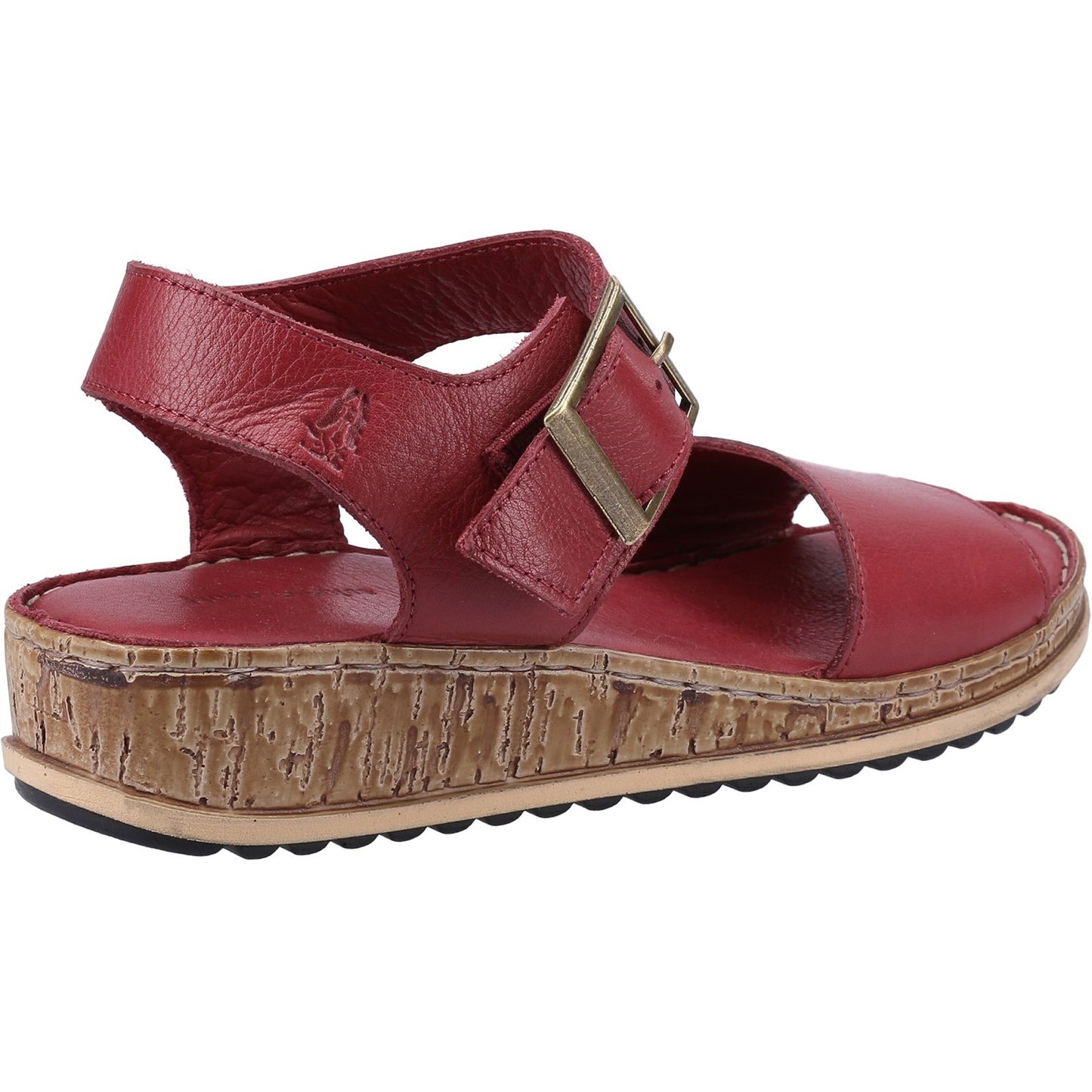 Hush Puppies Ellie Womens Burgundy Sandals