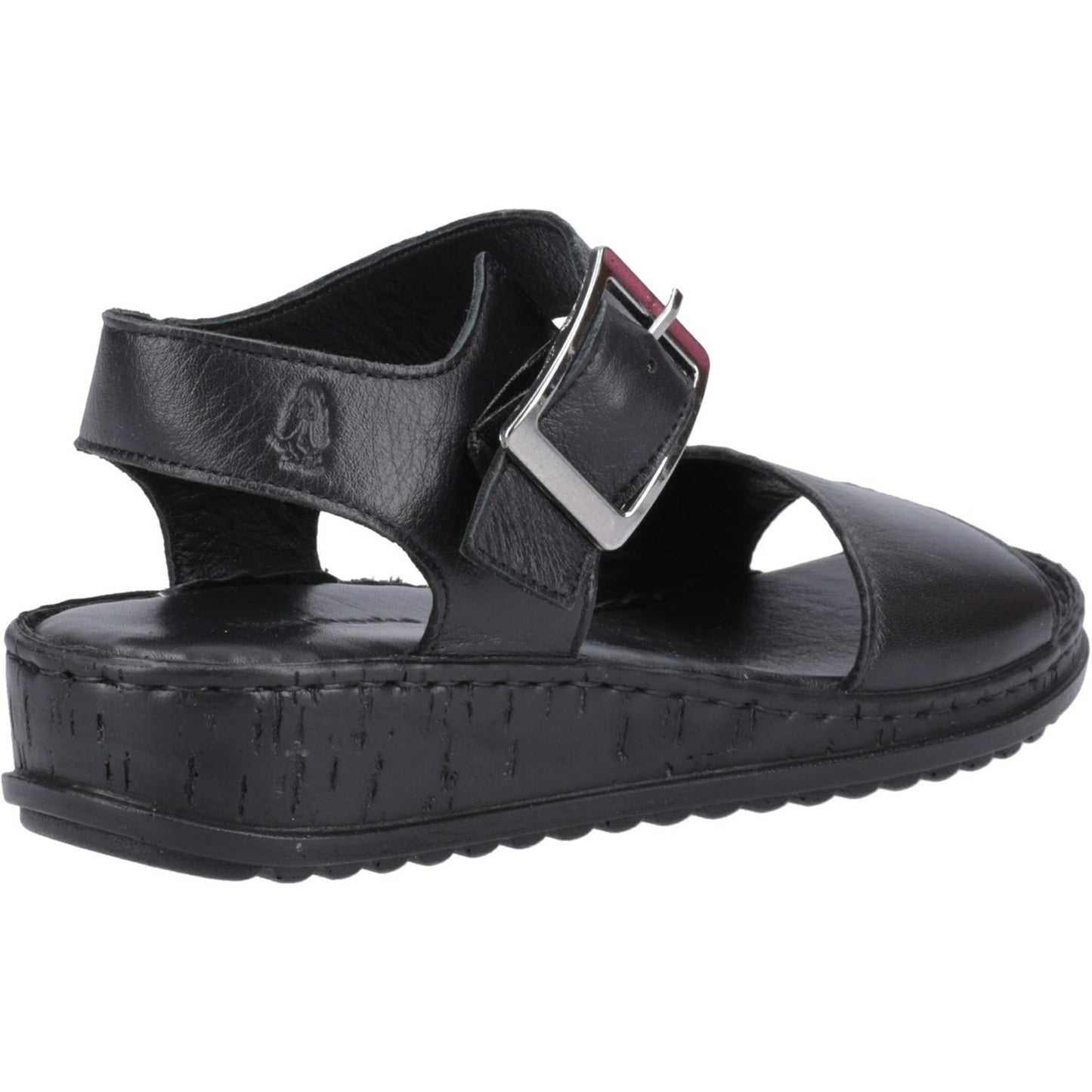Hush Puppies Ellie Womens All Black Sandals