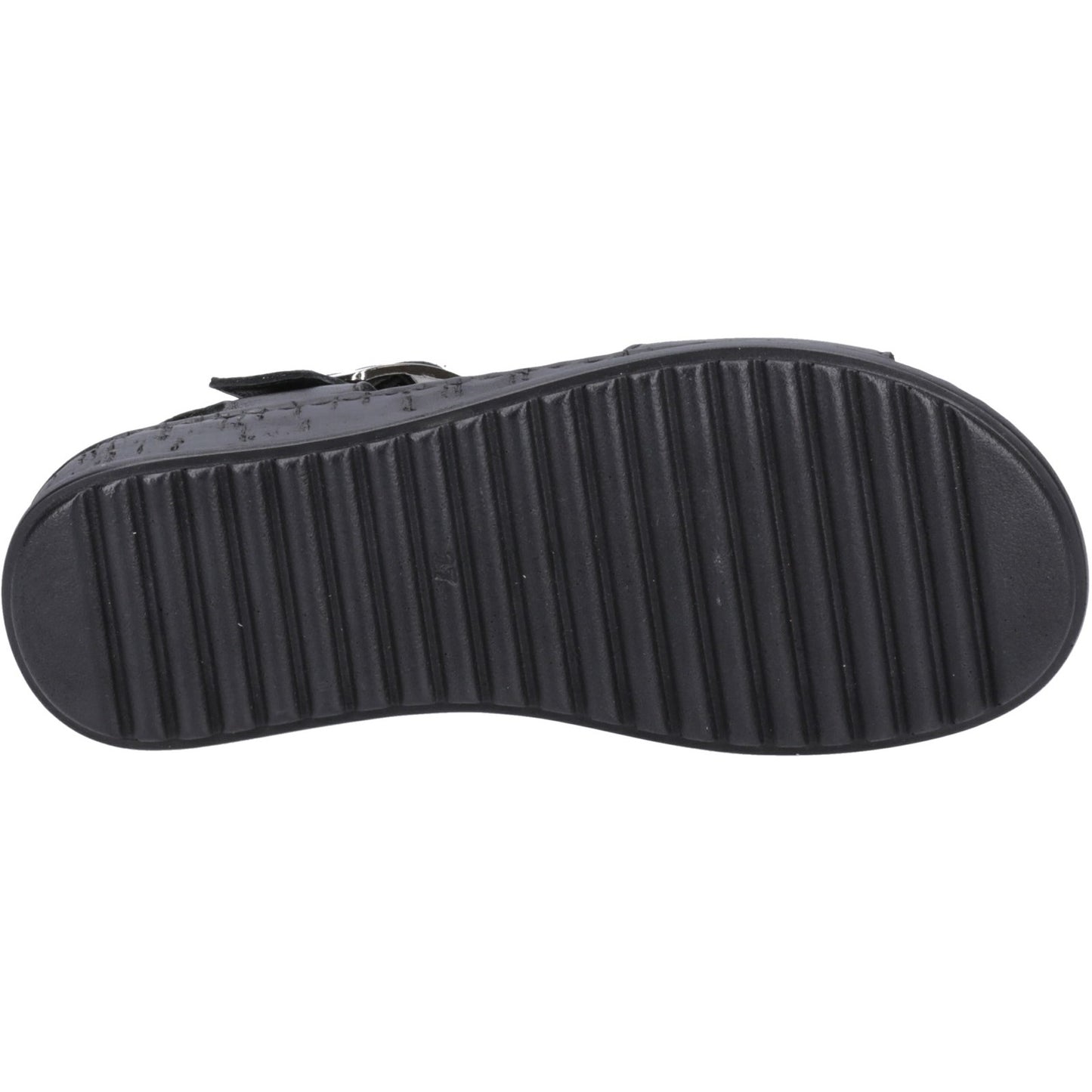 Hush Puppies Ellie Womens All Black Sandals