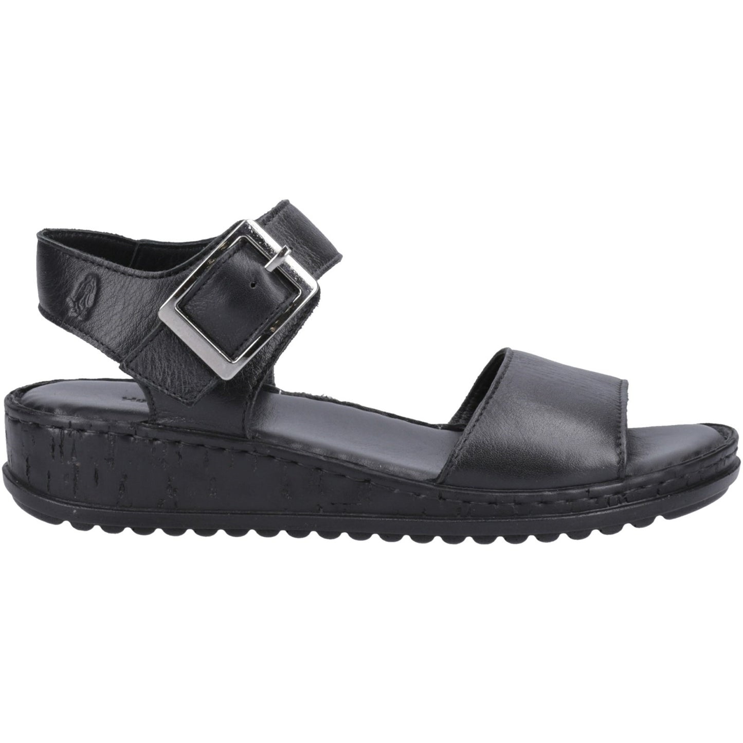 Hush Puppies Ellie Womens All Black Sandals