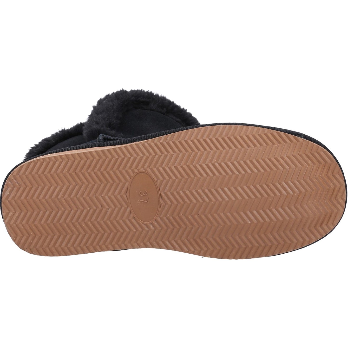 Hush Puppies Ashleigh Womens Black Slipper Bootie