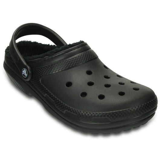Crocs Classic Lined Womens Black Clog
