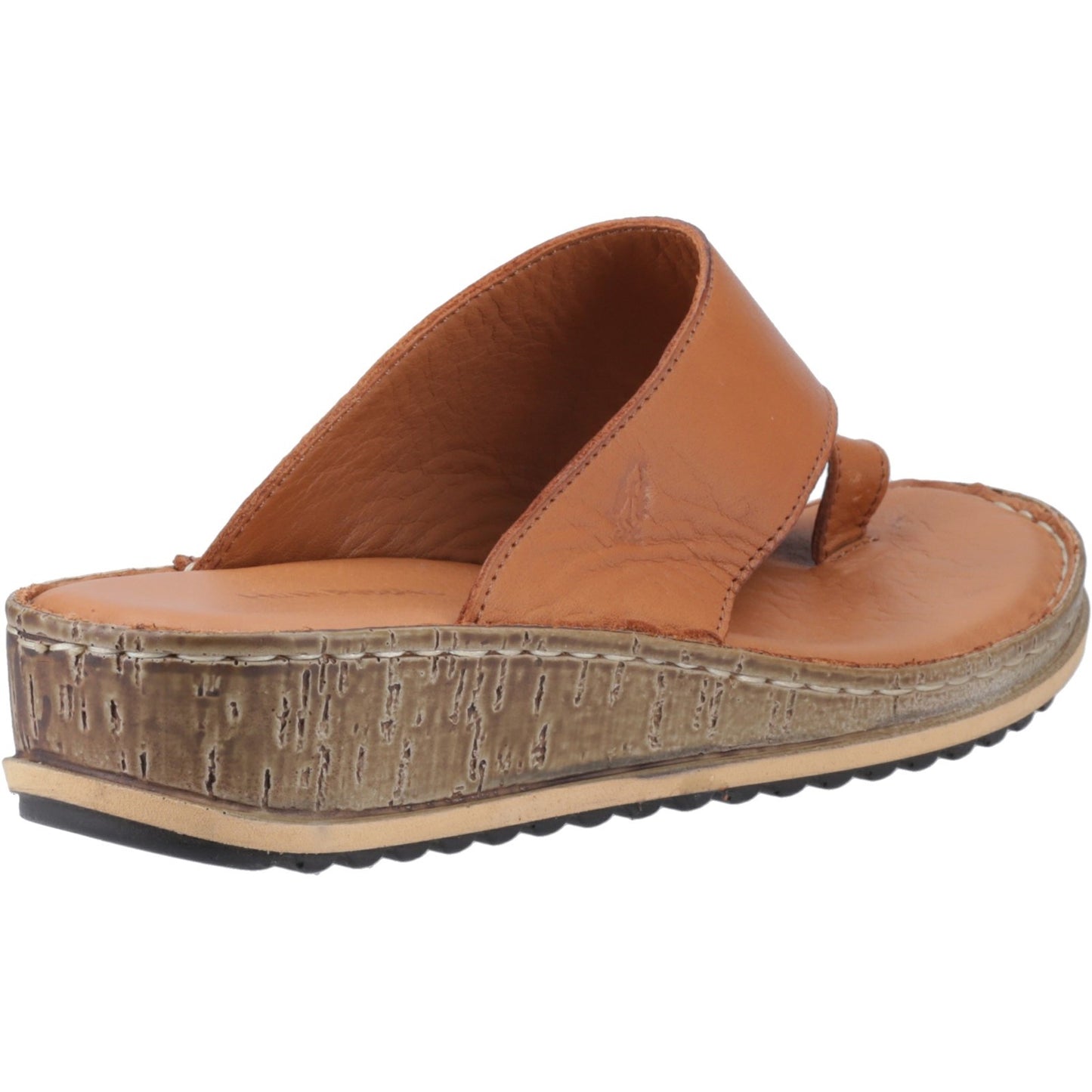 Hush Puppies Elissa Womens Tan Toepost Sandals